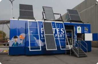 interactive sustainable living exhibit