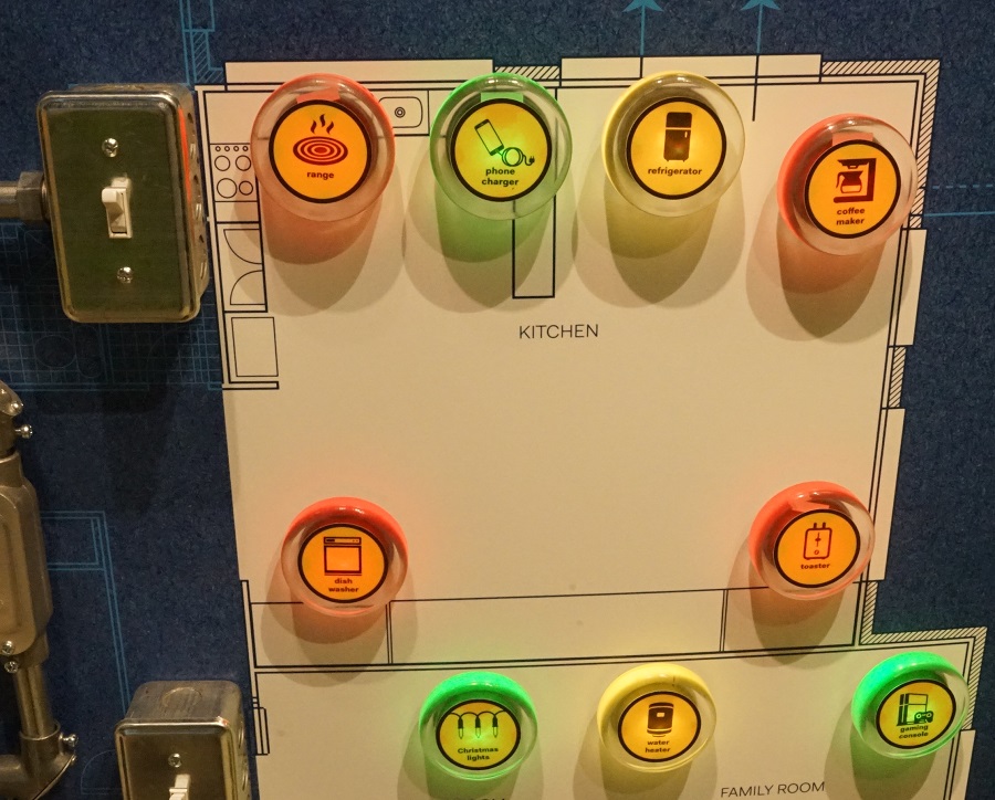 energy use at home pucks