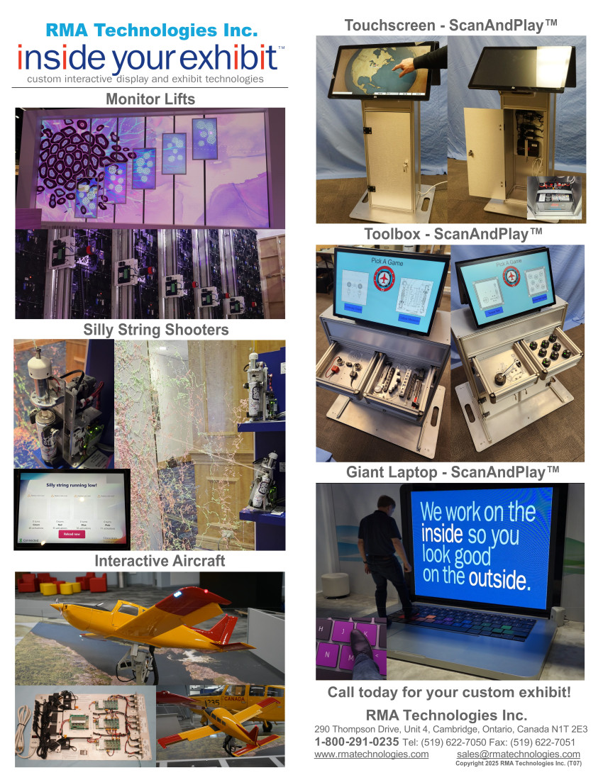 T7 Inside Your Exhibit - Interactive exhibit technology and design solutions